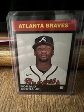 RONALD ACUNA JR 2021 Topps 582 Montgomery Set #5 Atlanta Braves