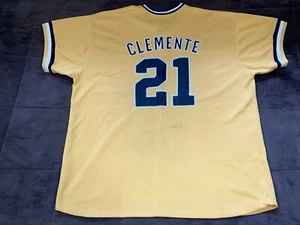 Roberto Clemente #21 Pirates 1971 Jersey 4XL Mitchell & Ness VTG Stitched MLB - Picture 1 of 20