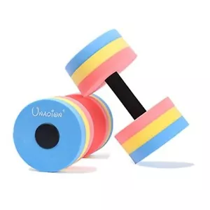 Water Weights for Pool Exercise 2Pcs Water Dumbbells Water Red-Yellow-Blue - Picture 1 of 8