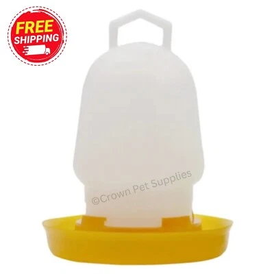350ml Bird Chook Poultry Feeder Drinker Chicken Quail Poultry Mini Waterer Tool - Image 1 of 4