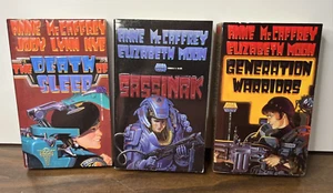Planet Pirates Series by Anne McCaffrey - Death Sleep - Sassinak - Generation - Picture 1 of 16
