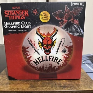 Netflix Stranger Things Hellfire Club Logo Graphic USB Light Lamp Boxed - Picture 1 of 2