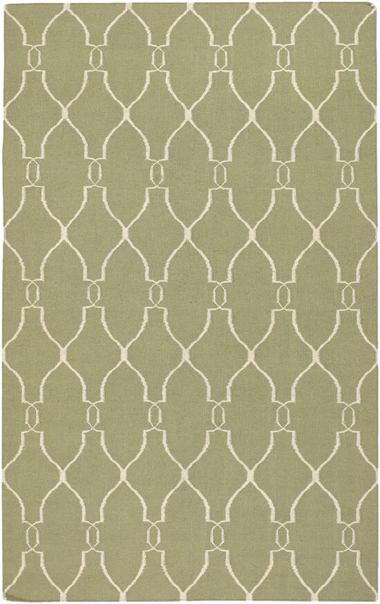 Alfombra verde alfombra contemporánea FAL-1004 Foto 1 de 4