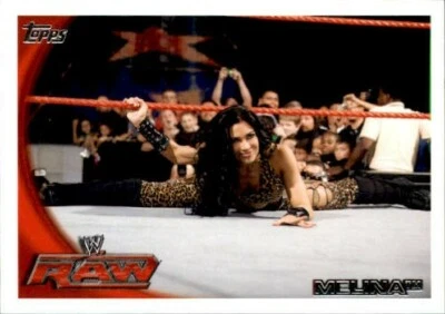 Melina 2010 Topps WWE Card #35 - Image 1 of 2