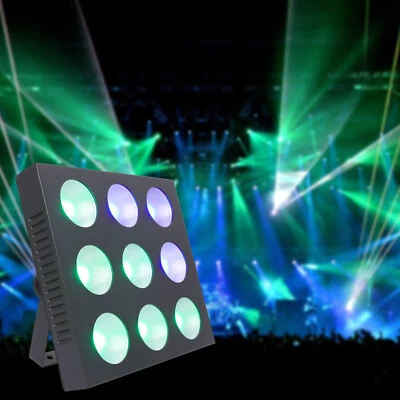 LED 4-In-1 DJ Light Stage Projection Effects Lamp Rectangular Stage Light RGBW - Image 1 of 4