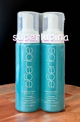 2x Aquage Extreme Hold espuma congeladora NUEVA 7 fl. oz Foto 1 de 3
