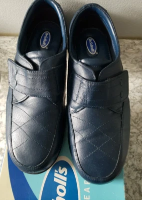 Zapatos para mujer Dr Scholl's talla 8 1/2 W, azul marino/azul, 1 correa, nuevos Foto 1 de 4