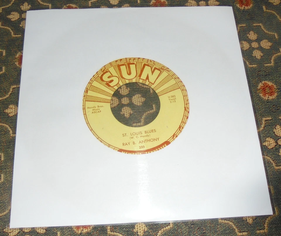 Ray B. Anthony : St. Louis Blues,Sun,7",im Lochcover - Bild 1 von 1
