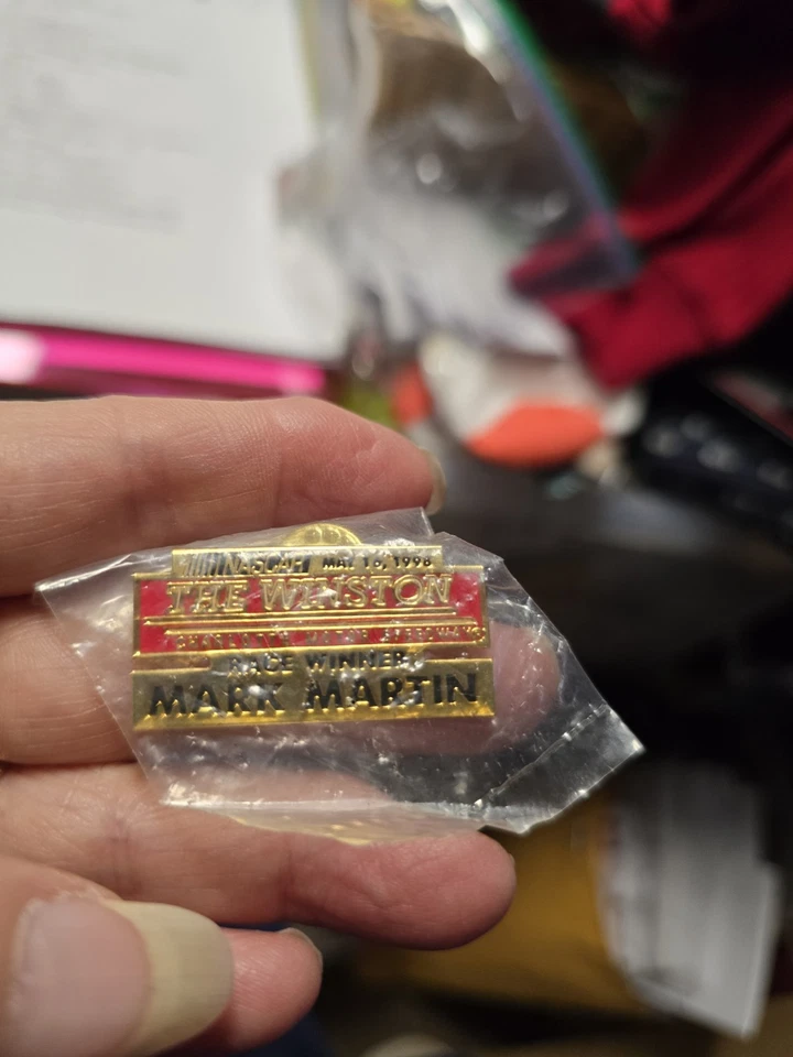 The Winston Charlotte May 16, 1998 Mark Martin Race Winner Hat Pin - Image 1 of 1