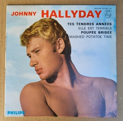 Johnny Hallyday - EP 45T Textured ABSOLUMENT NEUF, MINT, Ultra RARE Aujourd'hui - Photo 1/3