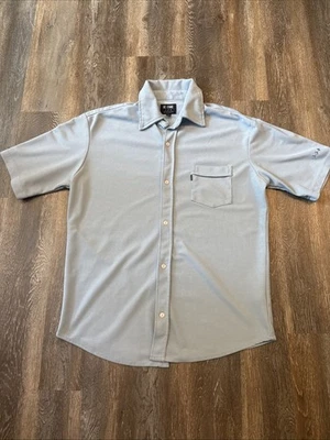 Vintage 90’s BC Ethic Coco Loco Diamond Print Retro Bowling Shirt Large Made USA - Image 1 of 4