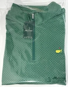 Masters Peter Millar Pullover XL green 2025 Masters golf quarter zip new - Picture 1 of 9