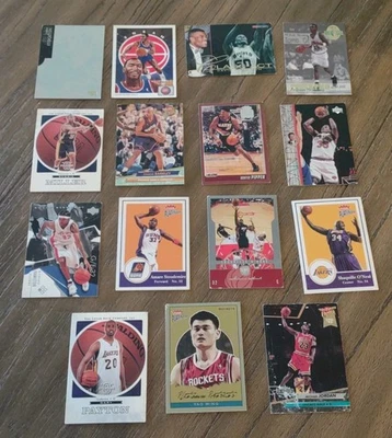 Basketball Huge 330 Card Lot. Jordan, Robinson, Barkley, Shaq, Miller, Yao. Read - Image 1 of 4