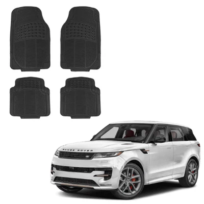 Alfombrillas coche Land Rover 4 piezas goma premium para ajuste personalizado Foto 1 de 4