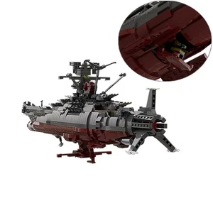 Yamato Space Battleship Model Kit mattoncini MOC con espositore set regalo - Foto 1 di 6