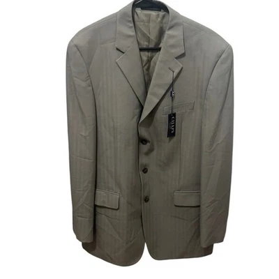 Men’s Chaps Gray Suit Blazer Size 42 Long - Image 1 of 4