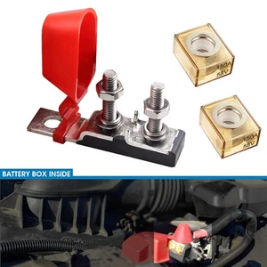 Doppelklemme Sicherungsblock 30-300 AMP Marine Nennbatteriesicherung MRBF Sicherungshalter - Bild 1 von 26
