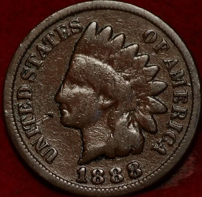 1888 Philadelphia Mint Indian Head Cent - Image 1 of 2