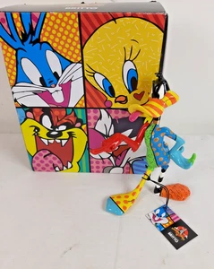 Britto WB 4052547 Daffy Duck Looney Tunes Statue Boxed - Picture 1 of 9