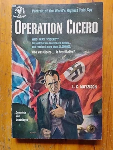 Vintage PB Operation Cicero L C Moyzisch 982 Bantam 1952 - Picture 1 of 4
