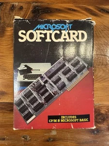 Microsoft Z80 SoftCard CP/M Card per Apple II con CPU Z80 TESTATA FUNZIONANTE - Foto 1 di 6