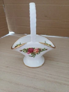 Royal Albert Old Country Roses Decorative Basket Ornament Floral China - Picture 1 of 7