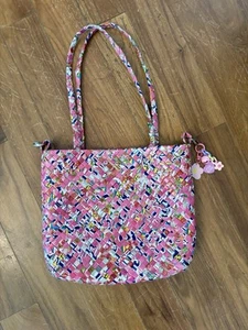 Rubbish bags eco recycled tote shopper bag pink multi - Picture 1 of 7