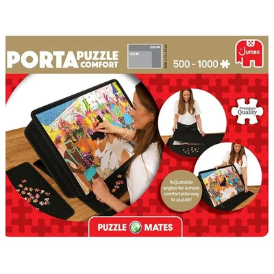Puzzle Mates Portapuzzle Comfort Non-Slip Felt Portable Jigsaw Puzzle Board Game - Image 1 of 4