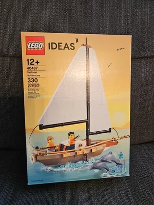 Exclusivo LEGO Sailboat Adventure 40487 retirado sellado nuevo Foto 1 de 3
