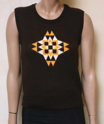 GIVENCHY De Colección MOD MCM Tejido Suéter Chaleco Top 1 Edad Espacial Moda Foto 1 de 4