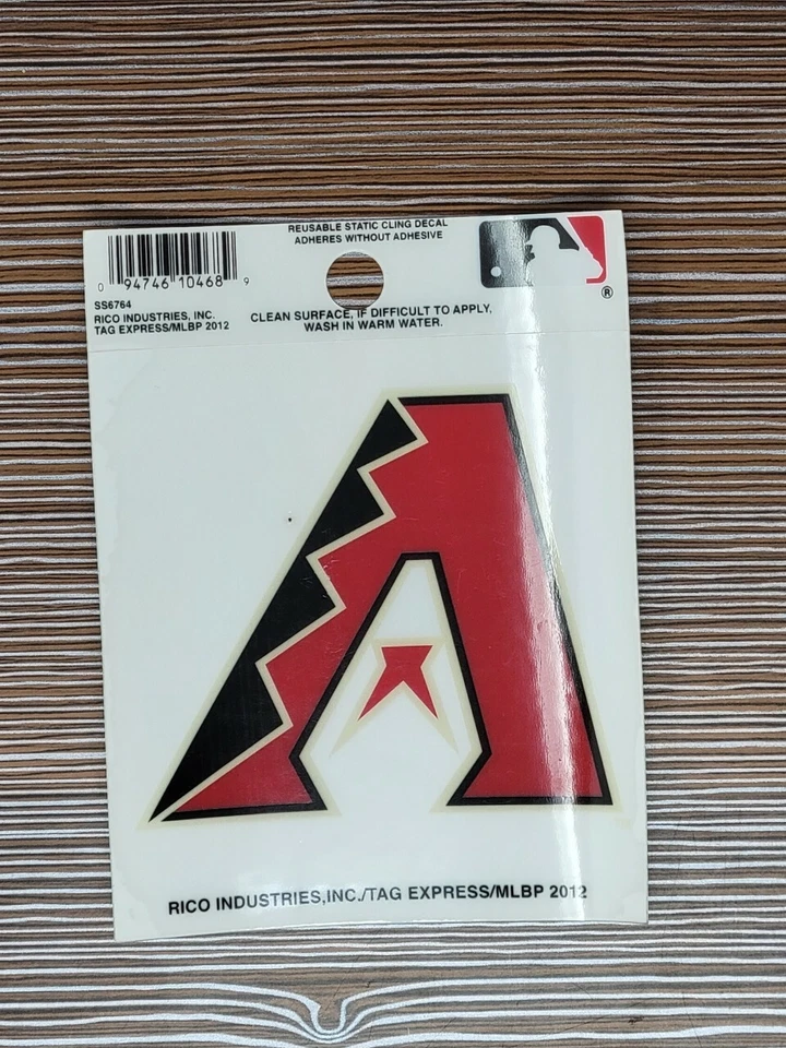 MLB Arizona Diamondbacks 3.5 x 4.5 inch Decal Reusable Sticker - Image 1 of 1