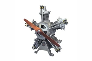 Teching 5 Cylinder Radial Engine KIT 1/4. DM116 - Picture 1 of 5