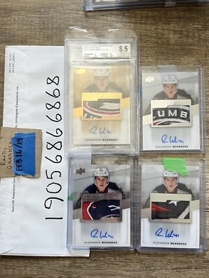 2014-15 Upper Deck Premier  Alexander Wennberg Rookie Patch /299 /299 /25 /10 - Image 1 of 4