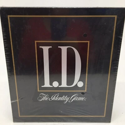  New Sealed 1988 Milton Bradley  I.D. The Identity Game  Box has a corner scuff. - Image 1 of 4
