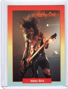 1991 Brockum Rock Cards #18 Nikki Sixx Motley Crue - Picture 1 of 2