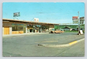 Oscars Sporting Goods Maws Bakery Kentucky Fried Chicken Madras OR 1968 Postcard - Picture 1 of 3