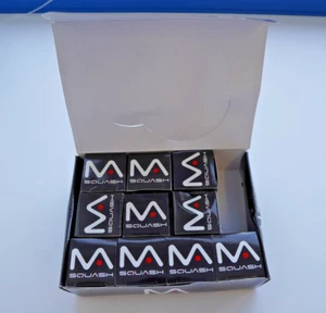 10 x Squash Balls - Double Yellow Dot, Mantis Tour - Picture 1 of 3