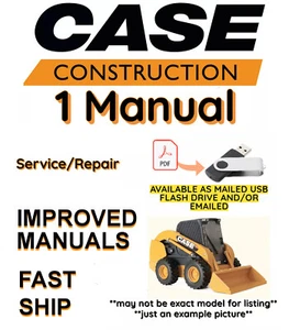 Case SR130 SR160 SR175 SV185 Tier IV (4) Alpha Skid Steer Loader Service Manual - Picture 1 of 14