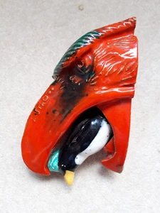 Vintage ROSTRO ceramic Air Force Military Academy Corso Rostro Pinguino Penguin - Picture 1 of 5