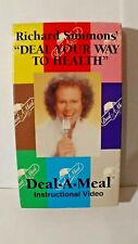 Richard Simmons Deal Your Way to Health Deal a Meal Instructional Video VHS Tape