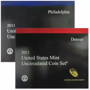 2011 Uncirculated Coin Set U.S Mint Government Packaging OGP COA - Picture 1 of 5