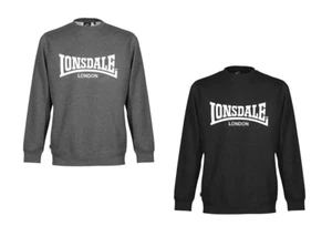 Sweat  en molleton homme de marque de boxe Lonsdale du S au 4XL - Picture 1 of 7
