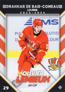 2023/24 Baie-Comeau Drakkar - OLIVIER LEMIEUX - Picture 1 of 2