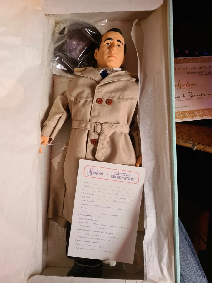 Humphrey Bogart 1988 Legend DoLL / EFFANBEE  - Photo 1/4
