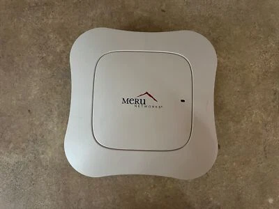 MERU NETWORKS AP832I DUAL BAND ACCESS POINT WALL MOUNT ULE3-35 - Image 1 of 4