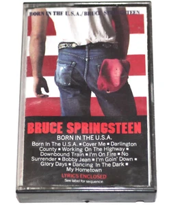 Bruce Springsteen - Born in the USA (Cassette Tape 1984) TESTED - Picture 1 of 5