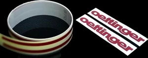 GENUINE OETTINGER RED SIDE PIN STRIPES VINYL SET MK7 & MK7.5 GOLF OE70110200 - Picture 1 of 8