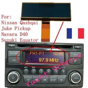 Ecran LCD Radio compatible Nissan Juke, Navara, Note, NV200,Qashqai NEUF