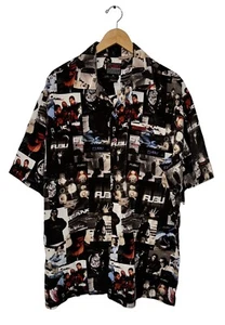 Vintage 90s FUBU Boys Hip Hop Button Up Shirt Size XL SUPER RARE - Bild 1 von 7