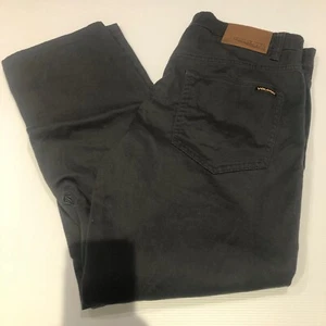 Volcom Solver Modern Straight Leg Pants Size 30 Dark Grey EUC - Picture 1 of 6